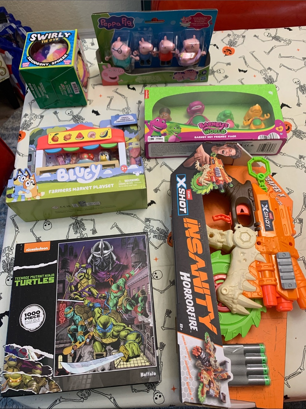 Buffalo David Bitton Black Green Purple Teenage Mutant Ninja Turtles Puzzle